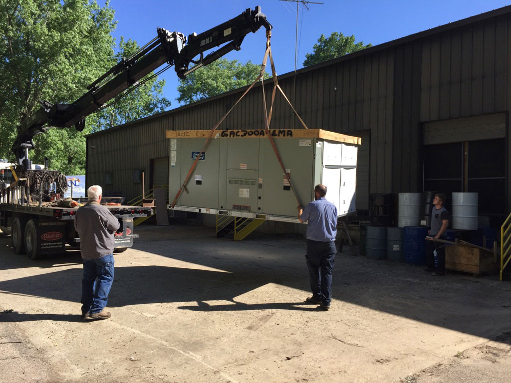 Commercial Rooftop Unit Installation JNL Climate Control